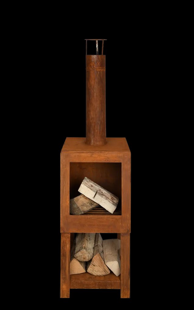 暖爐 - Corten钢 - Tuin Haard - Kachel #2.1