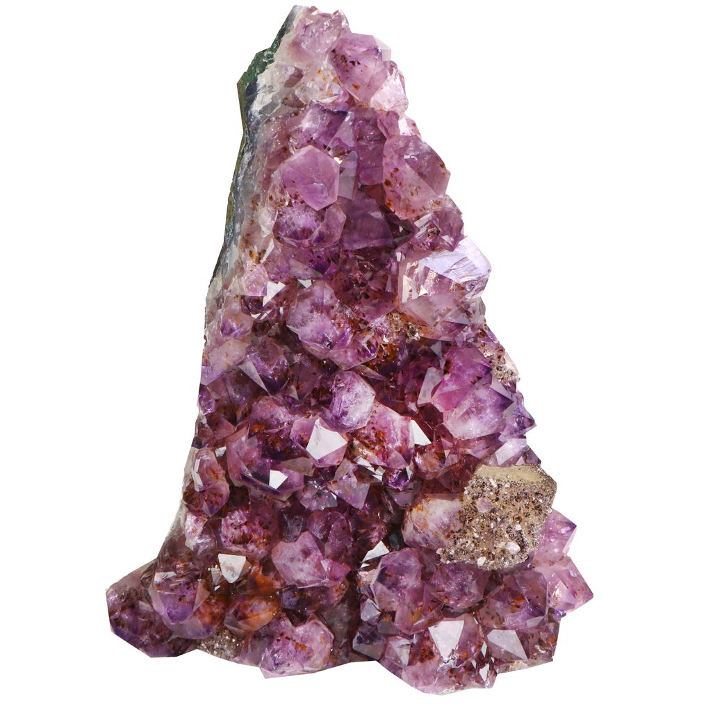 无底价 - 彩虹紫水晶 - Geode - 20x12x8 厘米- 1.9 kg #1.0