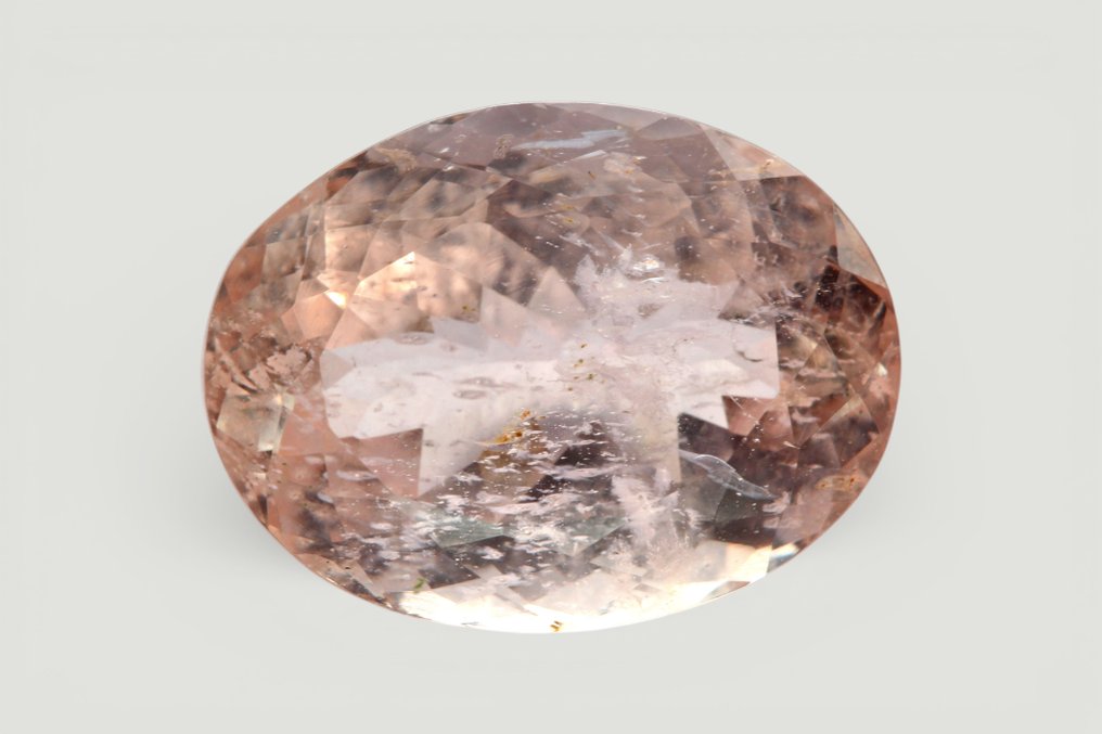 没有保留价 粉色, 橙色 铯绿柱石  - 7.45 ct - 西班牙宝石学院（IGE） #1.0