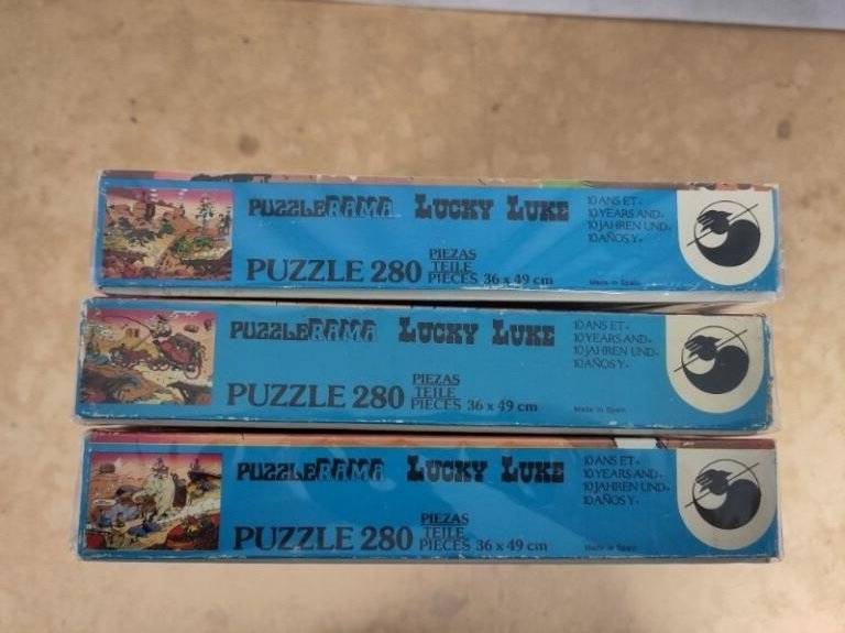 Lucky Luke - 3 Puzzle - Dargaud - 1978 #4.3