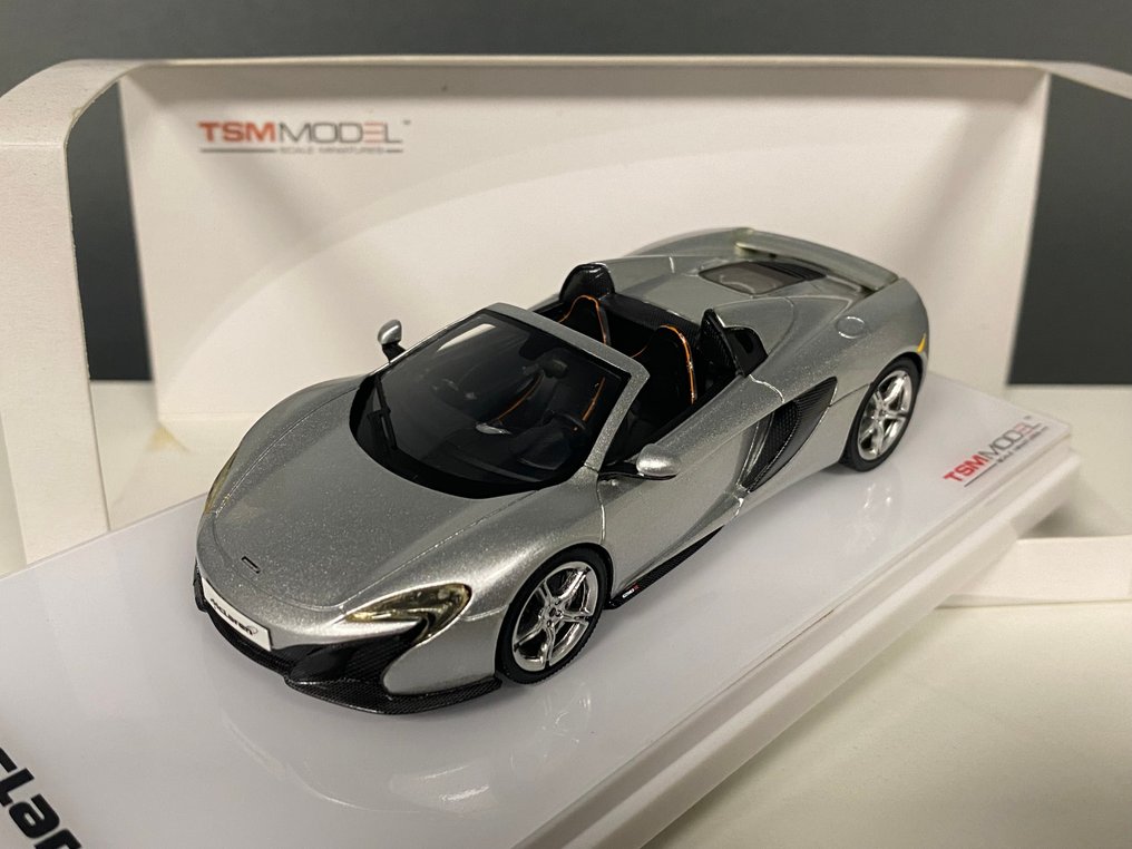 Top Modell 1:43 - Modellbil - McLaren 650S Spider 2015 - Superb samler i begrenset opplag og utsolgt. #1.0