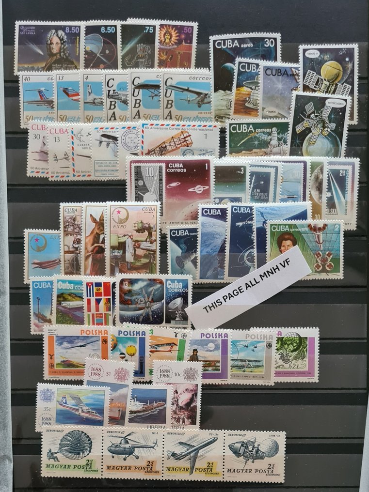 Κόσμος 1995/1997 - c271) Διαστημική πτήση Διαστημικός δορυφόρος σε 30 φωτογραφίες για τον συλλέκτη γραμματοσήμων και #1.0