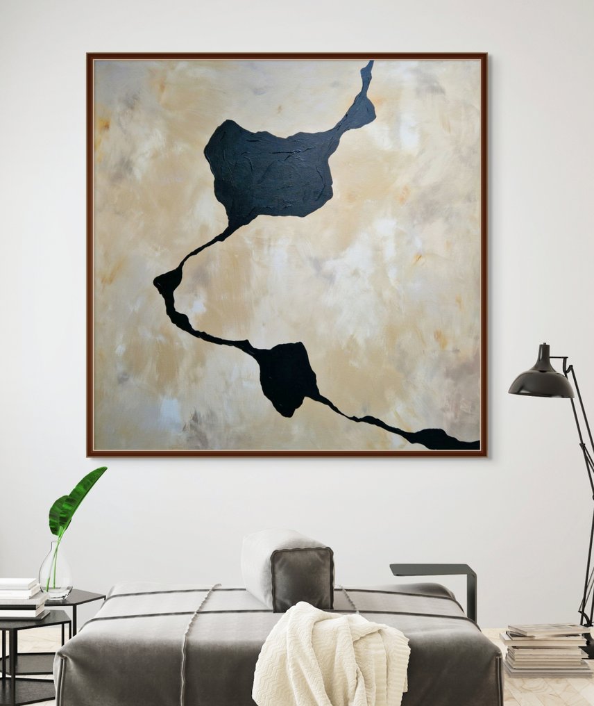 Irina Morisch - Happy dance Nr. 9  - square XXL- #1.0