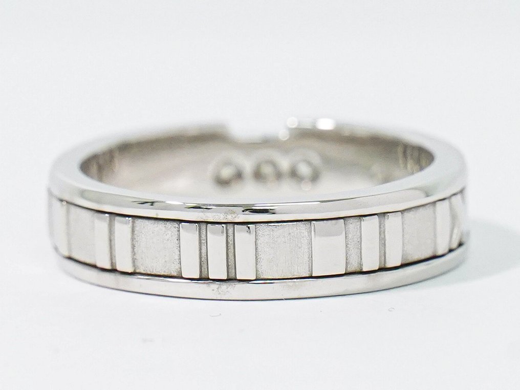 Tiffany & Co. - Δαχτυλίδι - Atlas - 18 καράτια Λευκός χρυσός Διαμάντι (Φυσικό)  #2.1