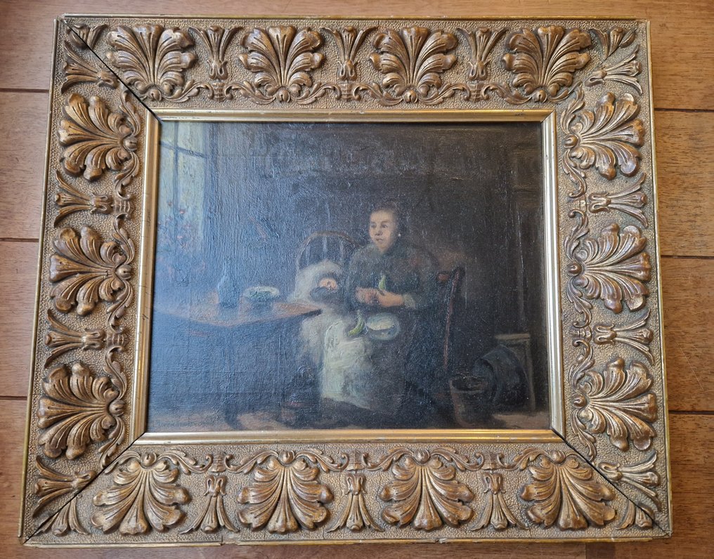 Martin Monnickendam - Boeren interieur, 1904 #2.1