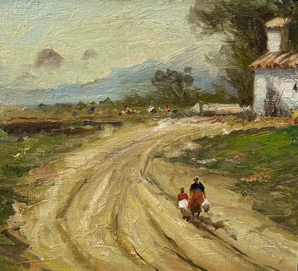 Felice Vellan (1889-1976) - Paesaggio #1.0