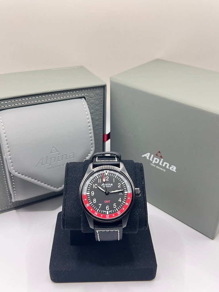 Alpina - Startimer Pilot GMT Quartz - χωρίς τιμή ασφαλείας - AL-247BR4FBS6 - Άνδρες - 2020+  #4.3