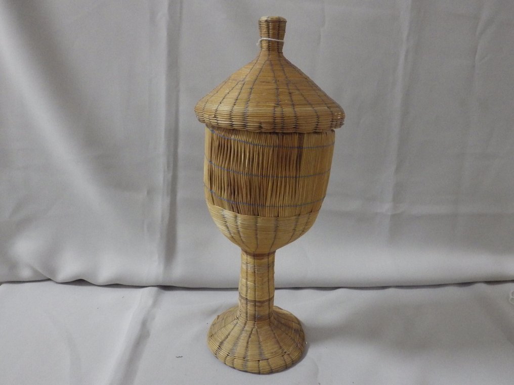 Αγγείο - Τούτσι - Ρουάντα - Igiseke - φυτική ίνα  (χωρίς τιμή ασφαλείας) #1.0