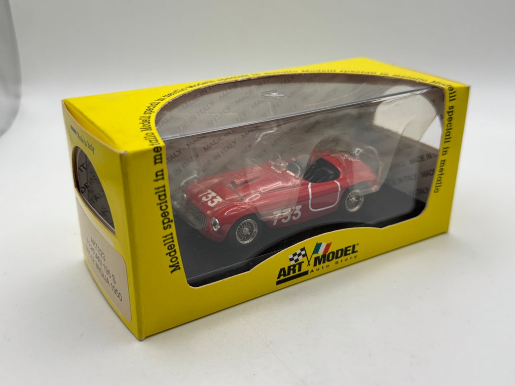 ArtModel 1:43 - Model raceauto - Ferrari 195 S - Mille Miglia 1950 #4.3