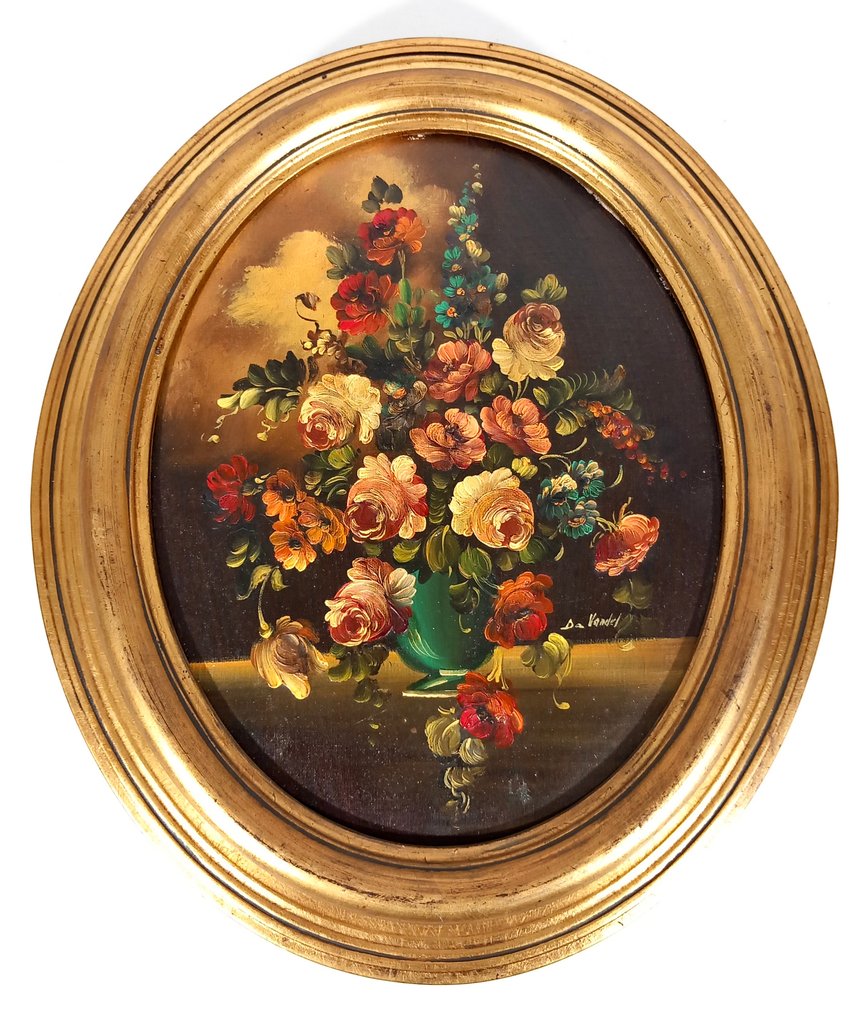 Manifattura italiana - anni 50 - Composizione floreale - 40 cm #1.0