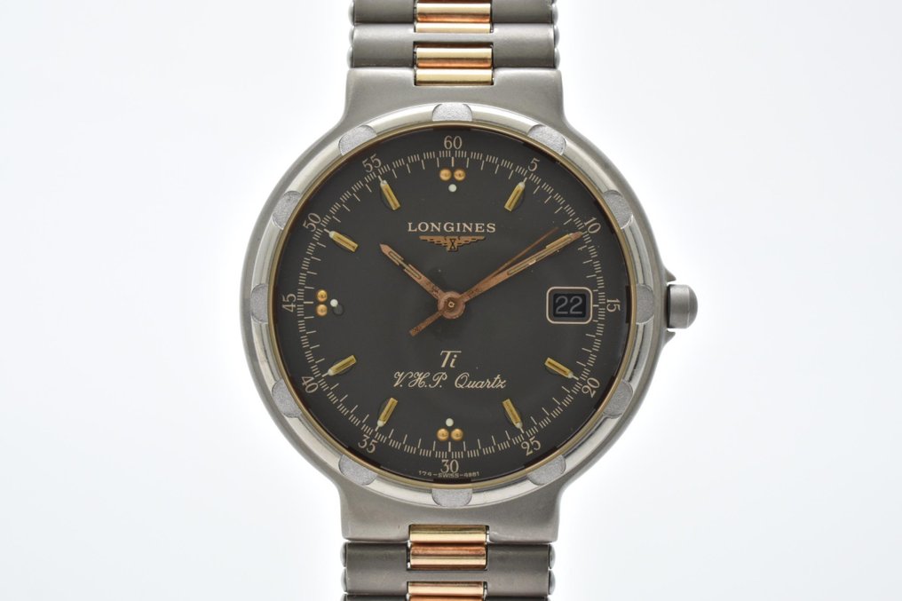 Longines - Conquest Titanium Quartz Date Integrated Bracelet Watch - Ingen mindstepris - Mænd - 1990-1999  #3.2