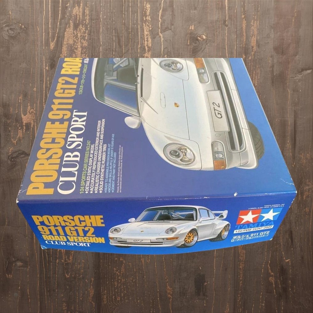 Tamiya  - Auto giocattolo 1/24 SCALE PORSCHE 911 GT2 ROAD VERSION CLUB SPORT - 1990-2000 - Giappone #3.2