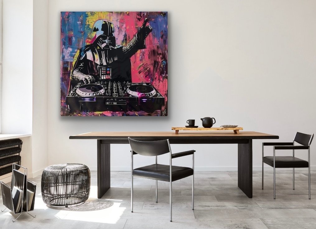 ERIC BRUMETTE - DJ DARK VADOR SAVED MY LIFE AGAIN- Toile L #1.0