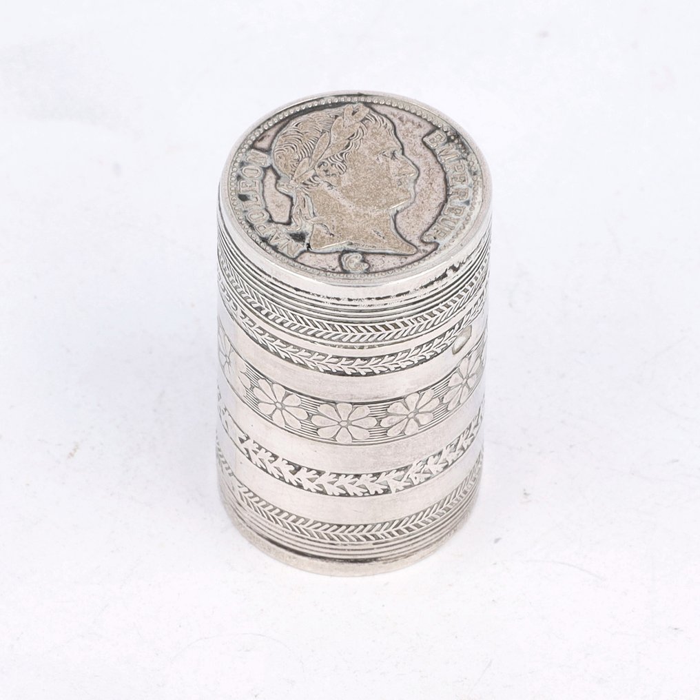 Stuyvenberg & Zoon (Bunschoten) - 'Muntdoosje' - Κουτί - .835 silver #2.1