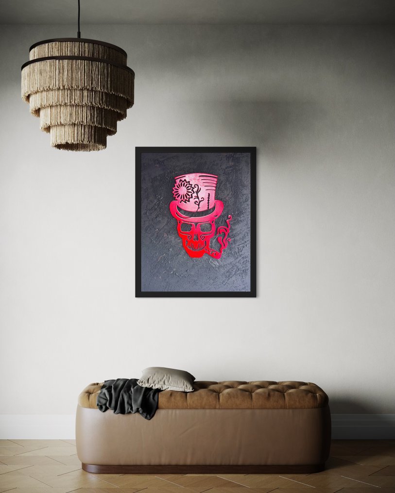 Hiroshi (1981) - Cigar Skull Toile XL #4.3