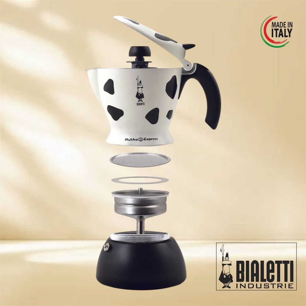 Bialetti - 咖啡壶 - Mukka Express - 铝, 塑料 #1.0
