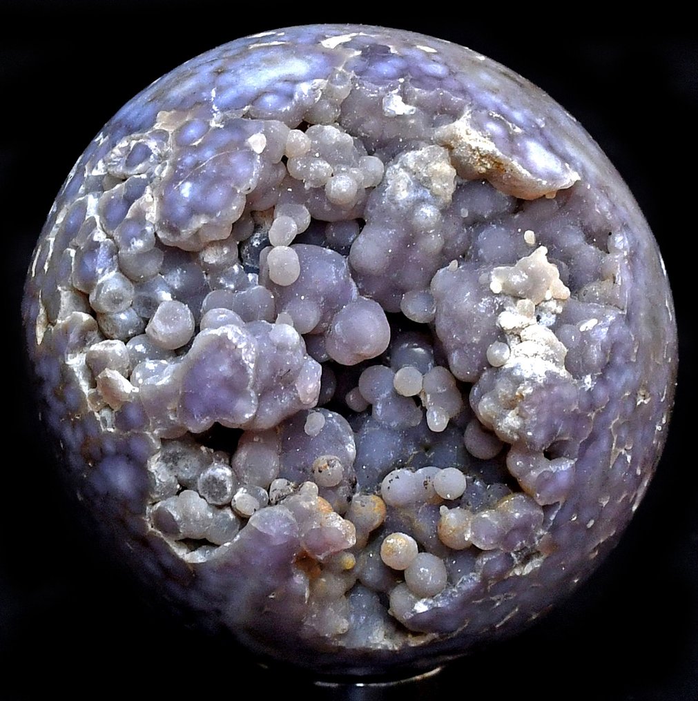 Υψηλής ποιότητας Ινδονησιακό σταφίδα χαλκηδόνι. σφαίρα - Ύψος: 6.4 cm - Πλάτος: 6.4 cm- 314 g #1.0