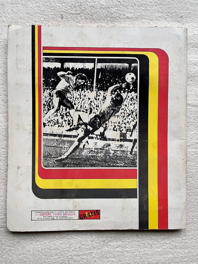 帕尼尼 Football 80 Belgium 原版 - 1 完整册子 - Played (PL) #1.0