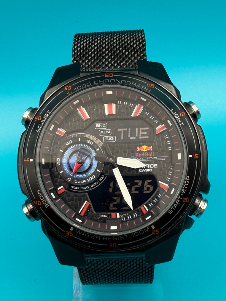 Watch - Red Bull - Red Bull Formula 1 team digital chronograph watch by Casio #4.3