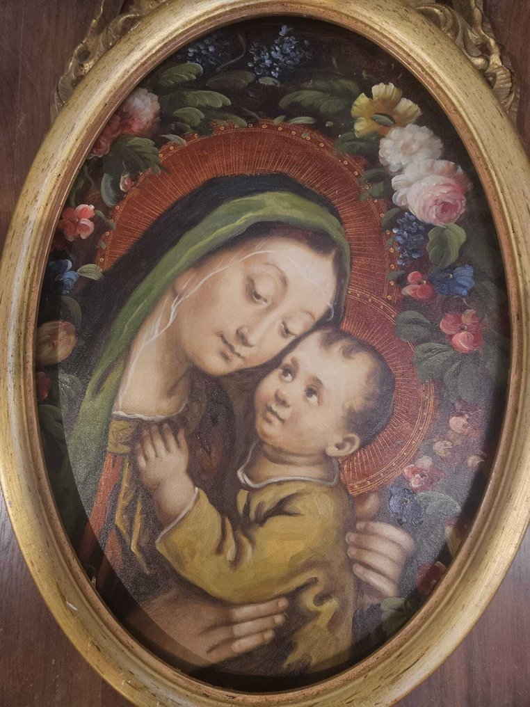 T. Akerman - Madonna con bambino - 50 x 70 cm #3.2