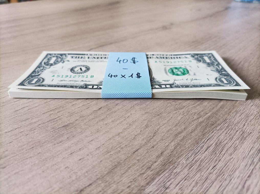 Ηνωμένες Πολιτείες Αμερικής. - 40 x 1 Dollar - 2021  (χωρίς τιμή ασφαλείας) #2.1