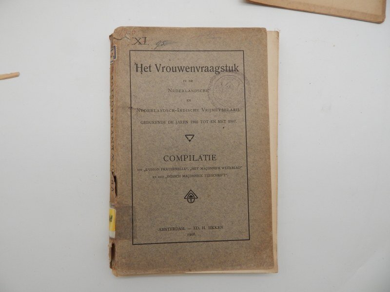 diverse auteurs - vrijmetselarij collectie oude boeken - 1837-1961 #1.0