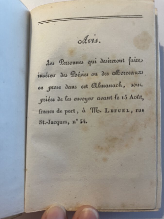 J. Romain - Almanach Dedié aux Dames Pour l'An 1810 - 1809 #1.0