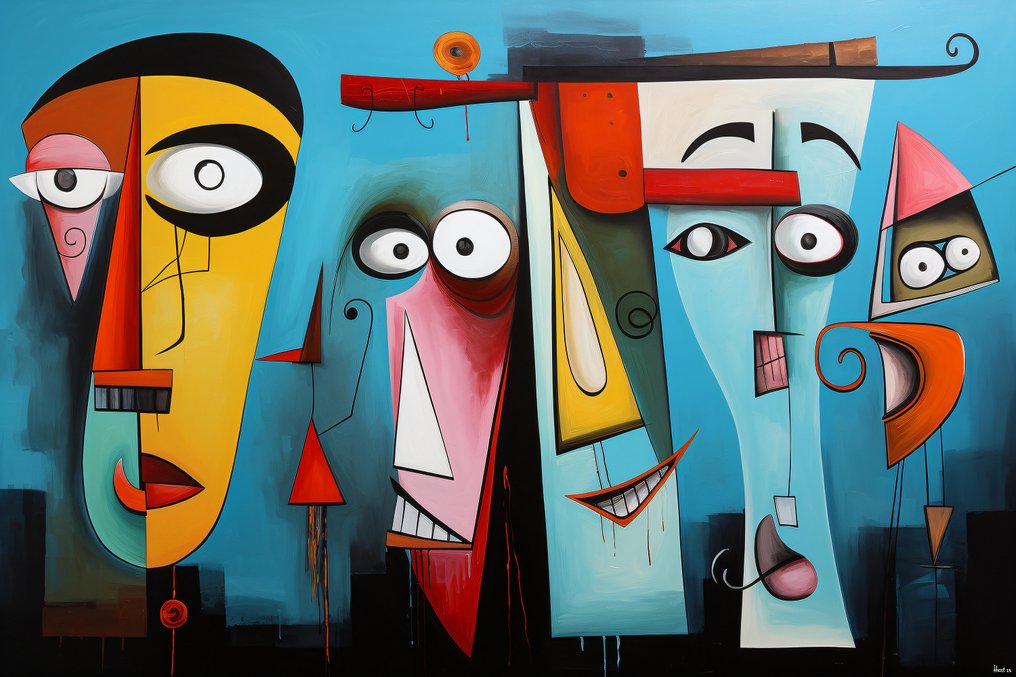 Felix van Horst - Vibrant Visages (XXL) #1.0