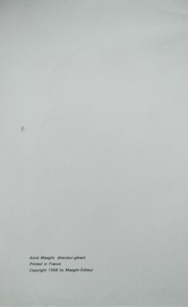 Eduardo Chillida - Derrière le Miroir nº 174. Noviembre 1968. - 1968 #2.1