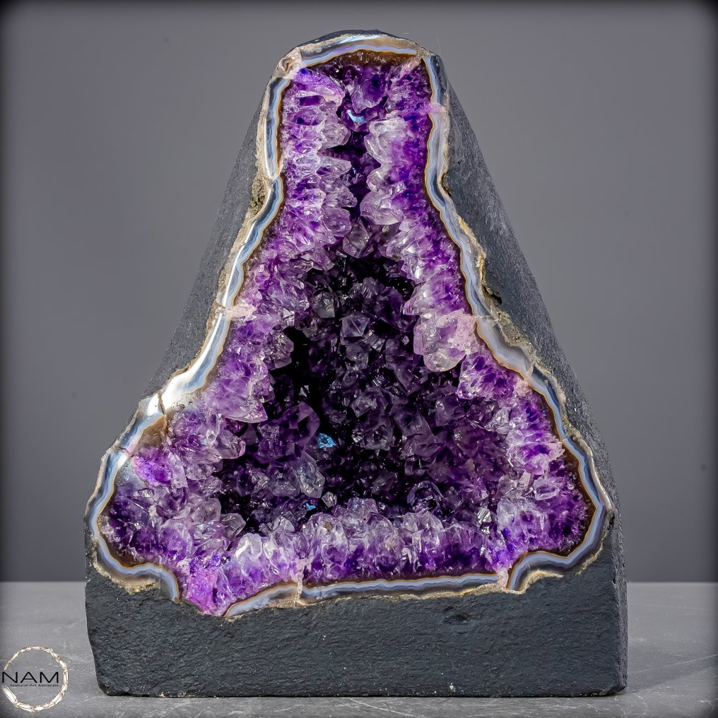 Φυσική αμethystίτης-χαλαζίας δρύση από την Ουρουγουάη Ένταση, κομψότητα και ακατέργαστη δύναμη της φύσης.- 3150.73 g #2.1