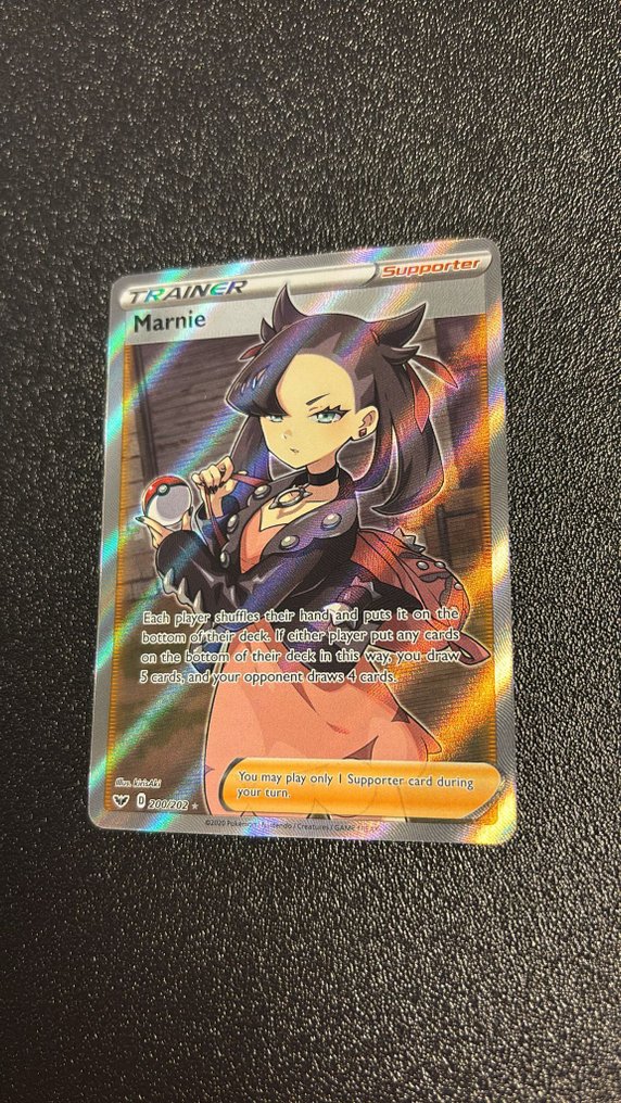 Pokémon - 1 Card - Marnie 200/203 Πλήρης τέχνη - Sword & Shield #1.0