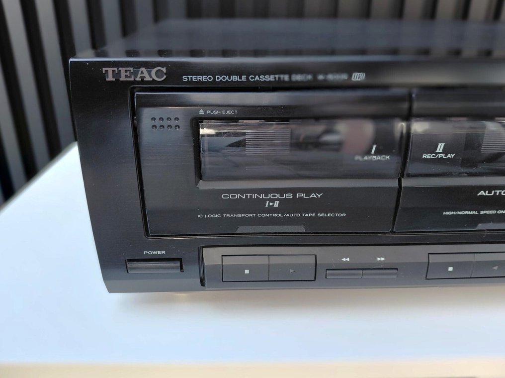 TEAC - Teac W-600R 立体声双卡带播放机 卡式錄音座 #1.0