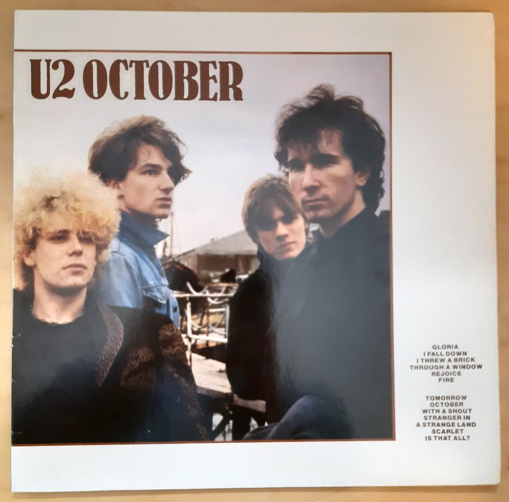 U2 - October / War / Rattle And Hum - Flere titler - LP - 1981 #1.0