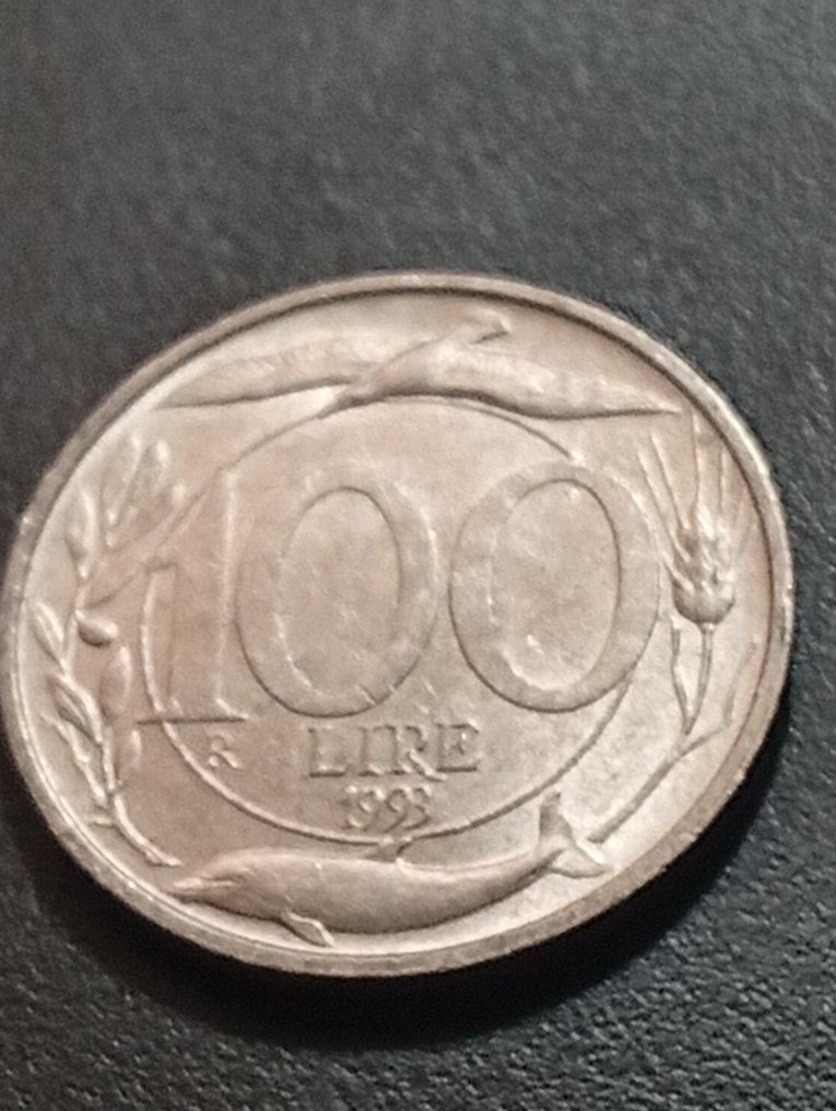 義大利共和國 100 Lire 1993 "Testa piccola"  (沒有保留價) #1.0