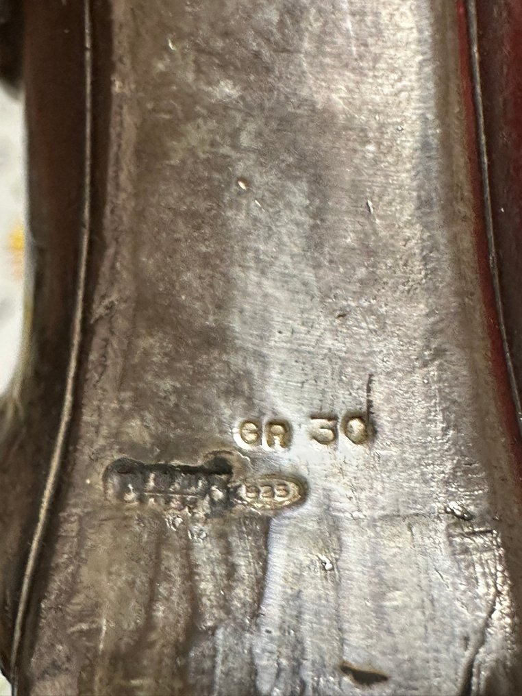 Rzeźba, statuette monache - 13 cm - Srebro pr. 925 #2.1