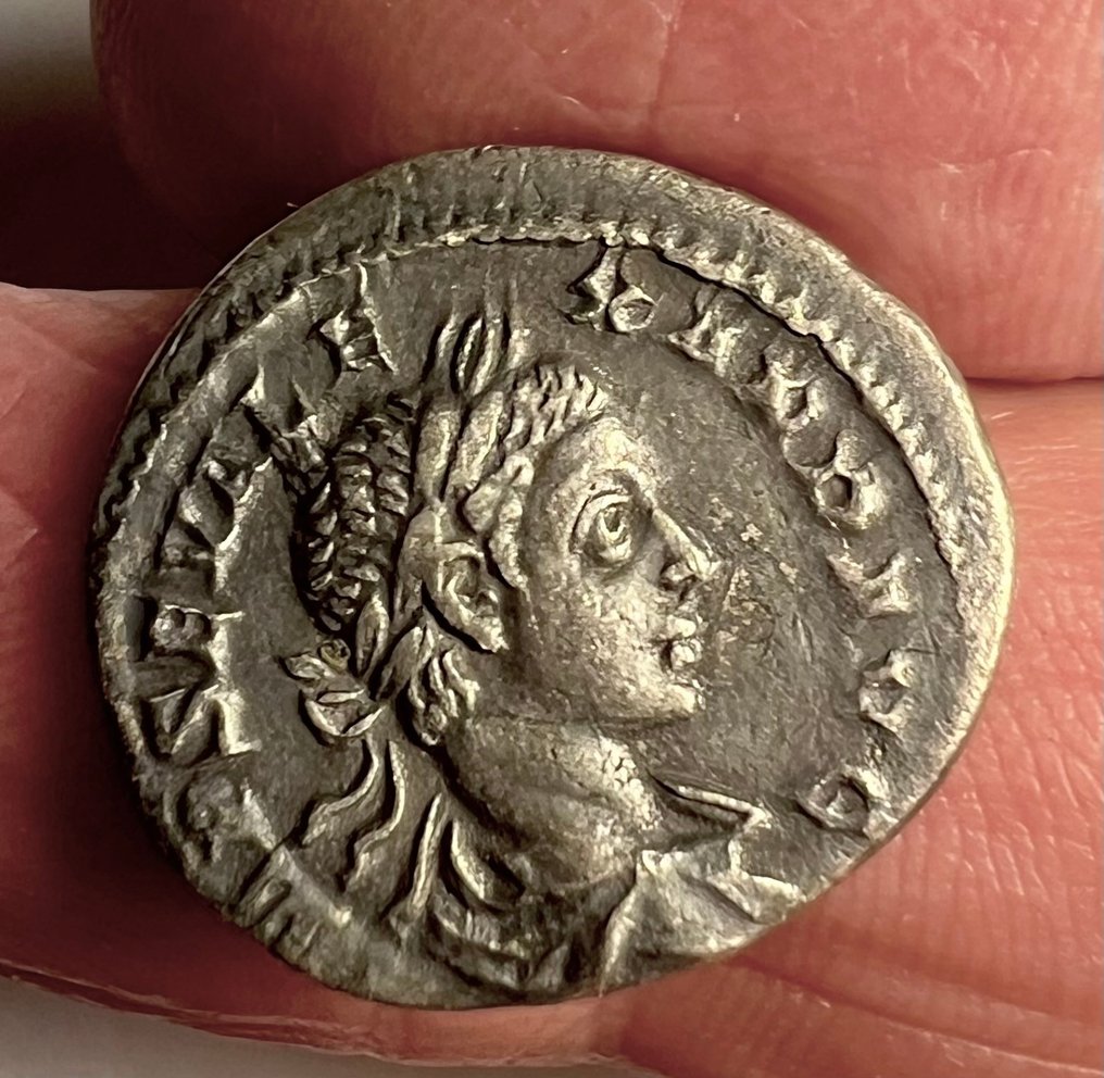 Römisches Reich Lot van 3 AR Denarii incl.: Caracalla Caesar, Severus Alexander & Julia Domna (Ohne mindestpreis) #3.2