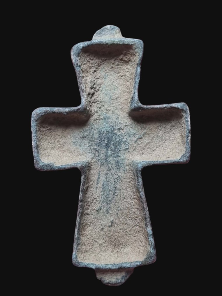 Βυζαντινή Μπρούντζος, Σπάνιος Σταυρός Κρεμαστό κόσμημα (χωρίς τιμή ασφαλείας) #3.2