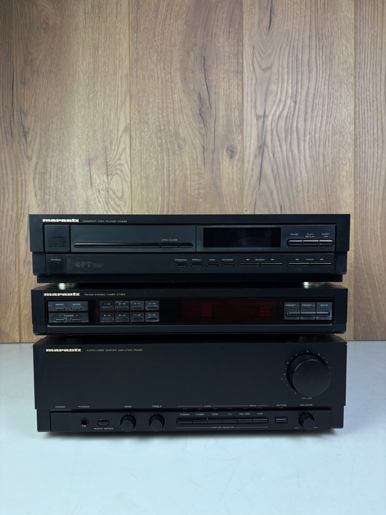 Marantz - PM493 放大器 - CD593 CD 播放器 - ST583 调谐器 立体声套装 #1.0