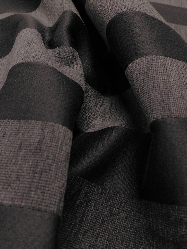 Velluto d’arredamento a righe larghe – Fine pezza - Möbeltyg  - 210 cm - 140 cm #1.0