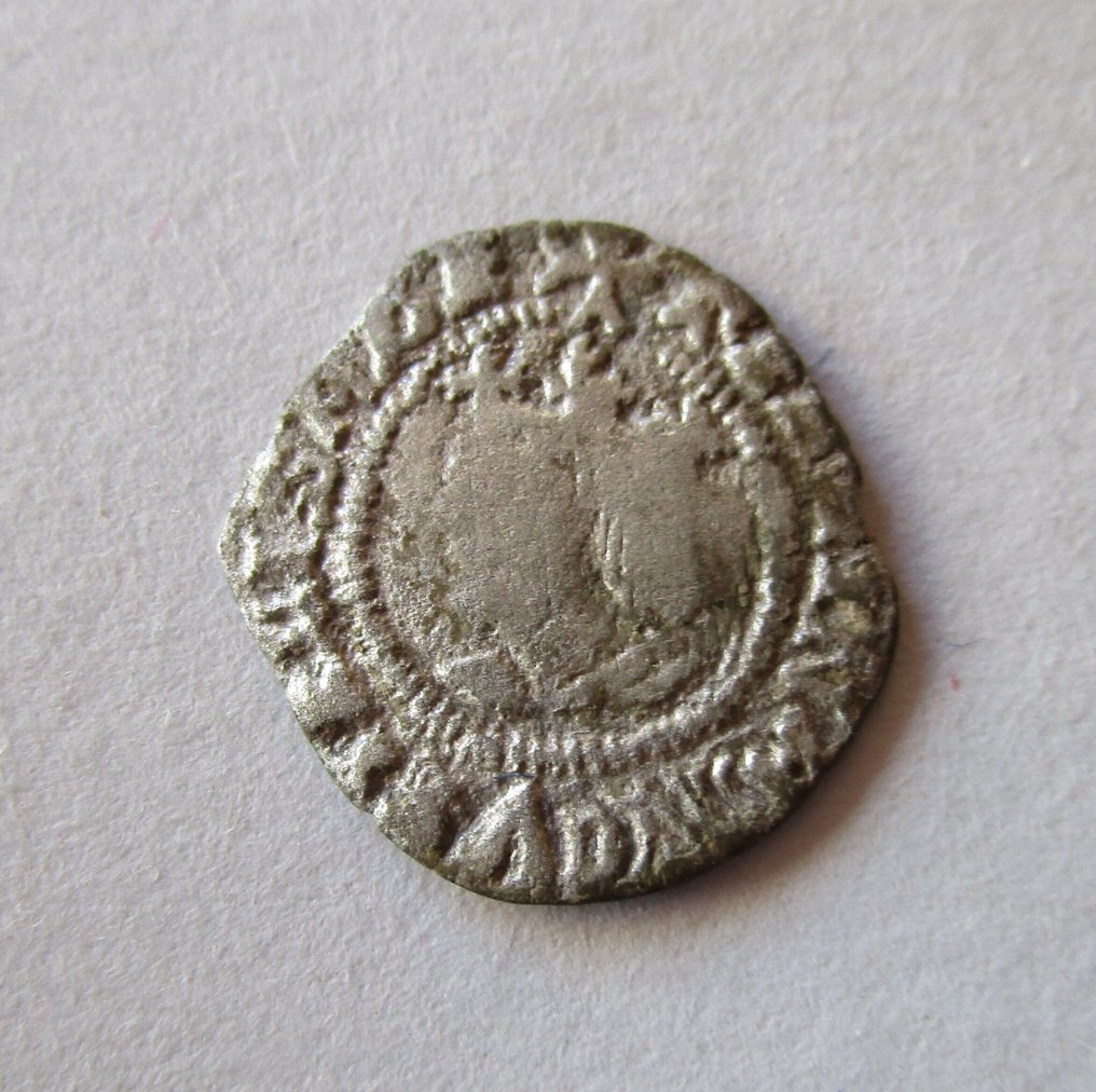 Espagne. Rois Catholiques. 1 Dinero Valencia  (Sans prix de réserve) #2.1