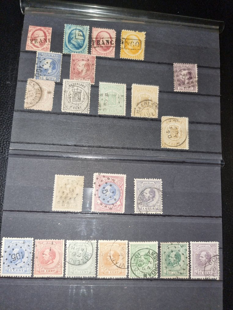 荷兰 1852 - 荷兰——经典作废邮票——19世纪/20世纪初——标本 #1.0