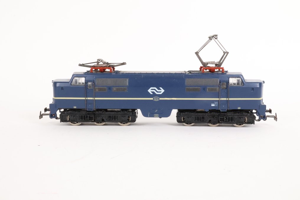 Märklin/Hamo H0 - 8361 - Ηλεκτροκίνητη ατμομηχανή (1) - Loc 1202 μπλε με NS vignet - NS #4.3
