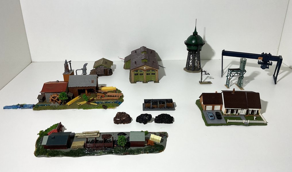 Faller, Vollmer, Arnold Rapido N - Landskab til modeleltog (15) - Industri #1.0