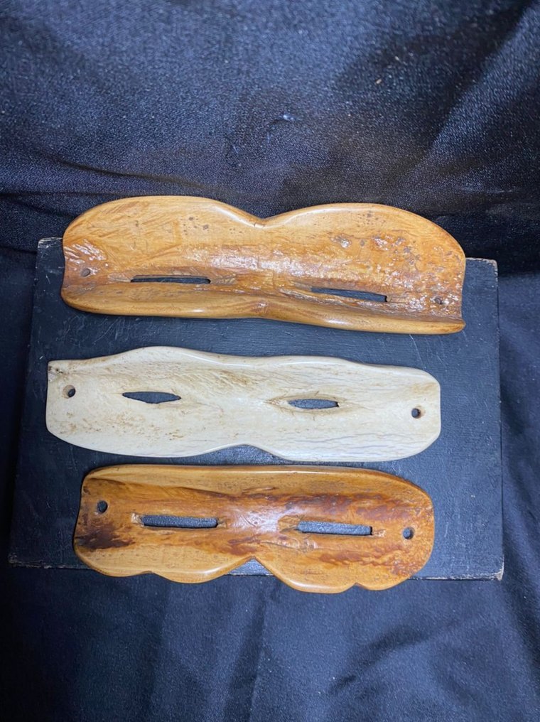 Occhiali da neve in stile inuit  (Senza prezzo di riserva) #4.3