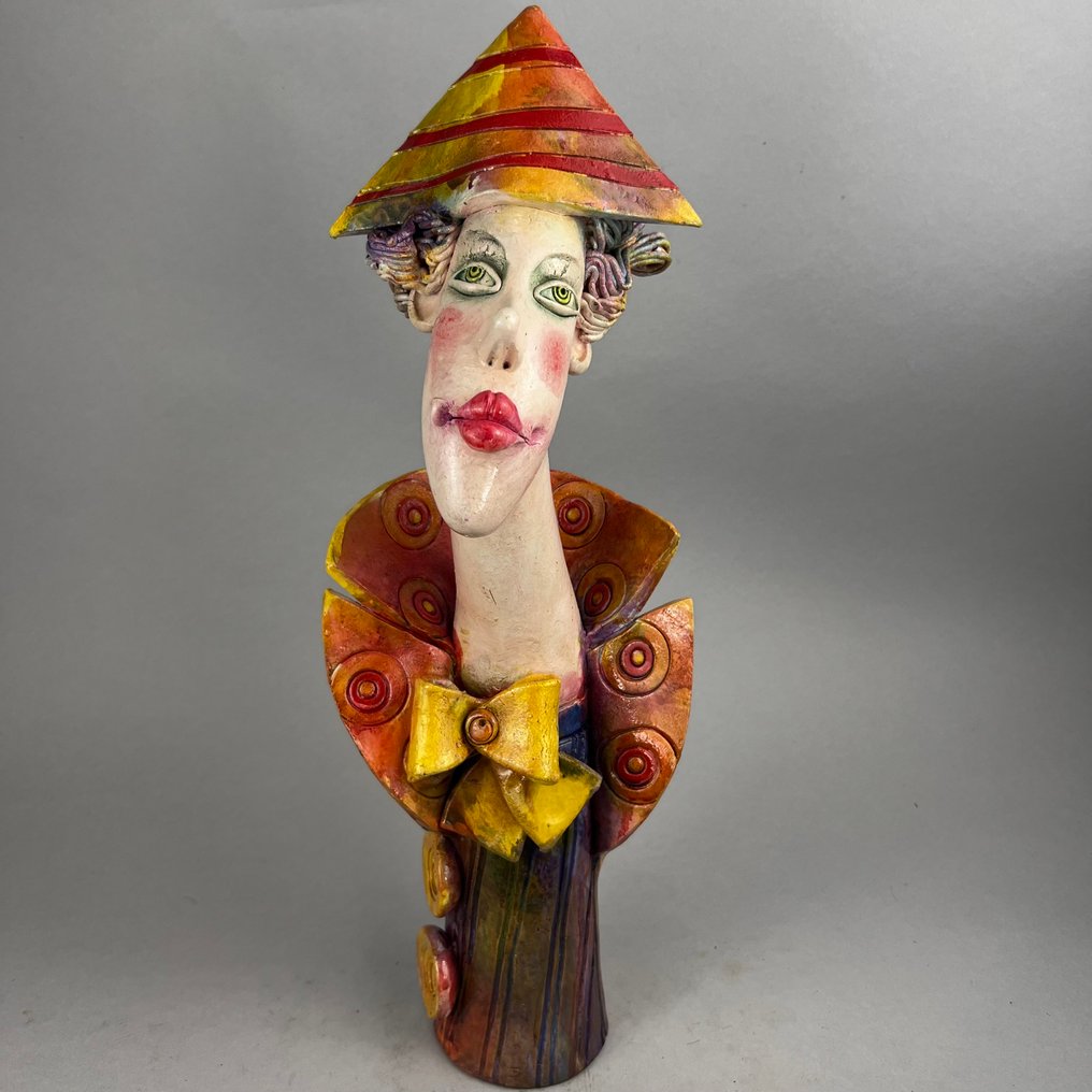 Anna Płonka - The clown-  hand made 51cm #1.0