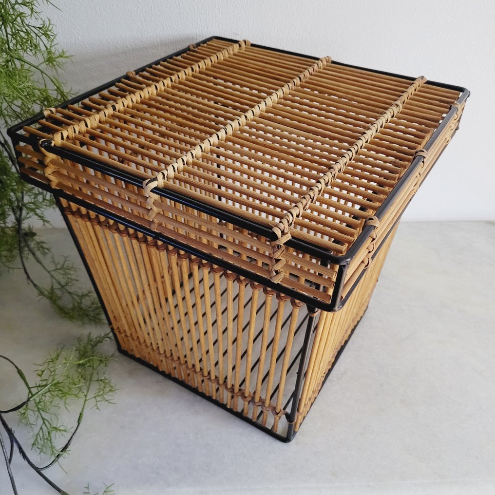 Rohé Noordwolde, 1960 - Καλάθι - Ξύλο, Rotan, Μέταλλο #3.2