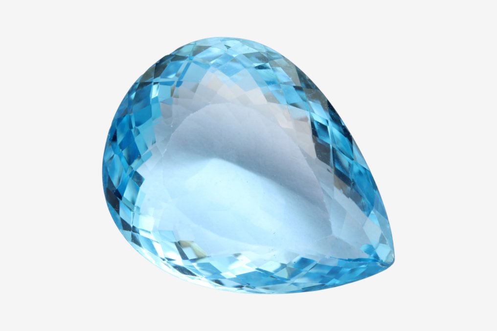 χωρίς τιμή ασφαλείας Μπλε Τοπάζιο  - 37.21 ct - Instituto Gemólogico Español (IGE) #2.1