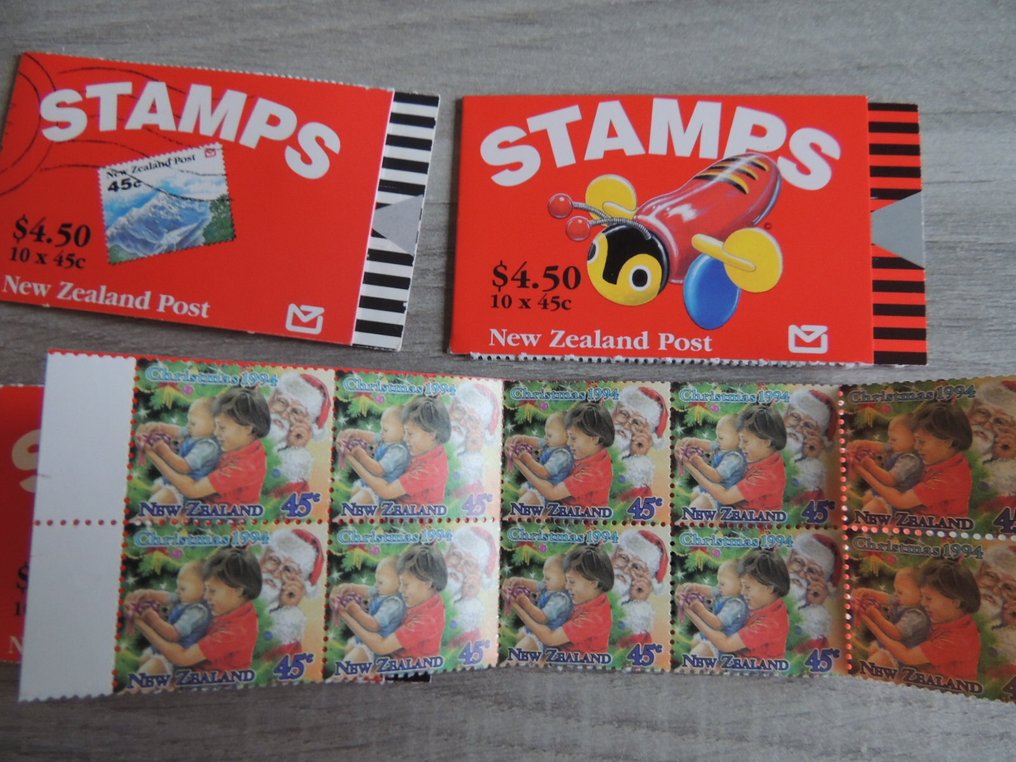 Νέα Ζηλανδία & Αυστραλία  - Σετ / Πακέτο από 80 σημειωματάρια σε ένα κουτί. #2.1