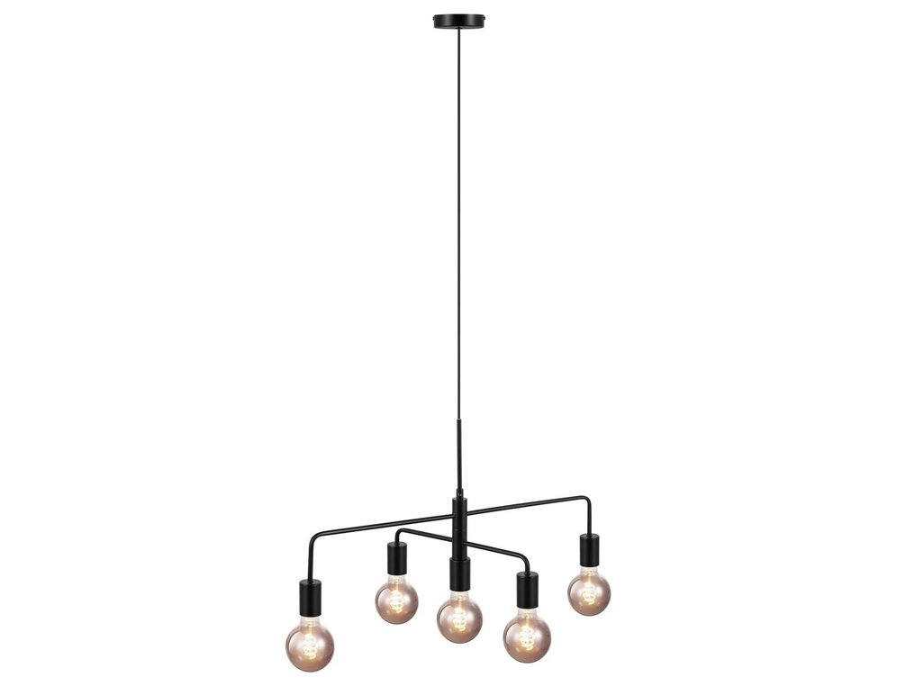 Nordlux - Κρεμαστό φωτιστικό - Gloom – Κομψό 5-Σημεία - Μαύρο - Μέταλλο #2.1