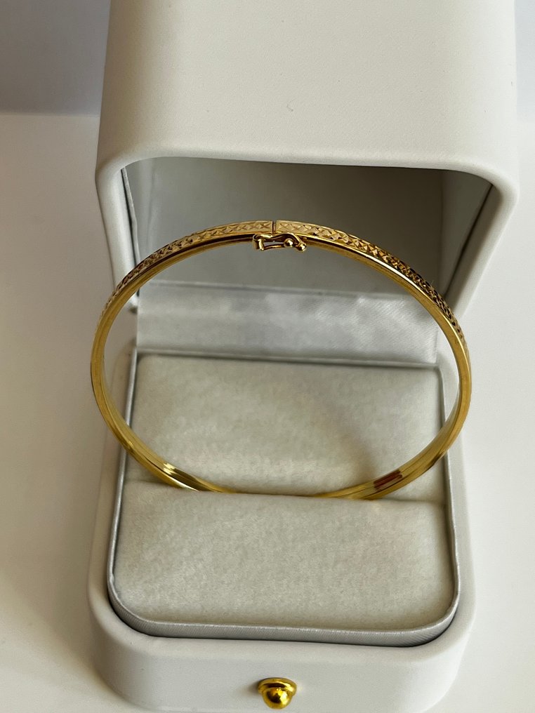 Μπανγκλ - 18 καράτια Κίτρινο χρυσό - 18K χρυσό μπάγκελ #4.3